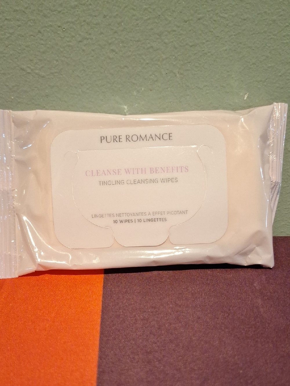 Pure Romance Cleansing Wipes